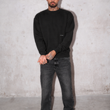 Heavyweight Core Crewneck- Black