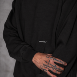 Heavyweight Core Crewneck- Black