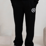 Black Knit RMDY. Studios Joggers