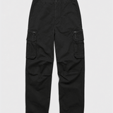 <transcy>Schwarze, taillierte V3 Cargohose</transcy>