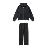 Black RMDY. Zip Hoodie & Jogger Tracksuit Set