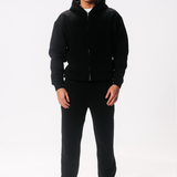 Black RMDY. Zip Hoodie & Jogger Tracksuit Set