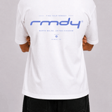 Heritage RMDY. White / Blue Tee