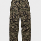 <transcy>Schwarze, taillierte V3 Cargohose</transcy>