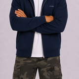 Navy RMDY. Zip Hoodie