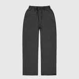 <transcy>Graue, zulaufende Jogginghose</transcy>