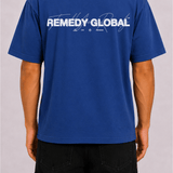 Gone Global RMDY. Cobalt Tee