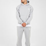 Essential College Grey Hoodie & Jogger Tracksuit Set