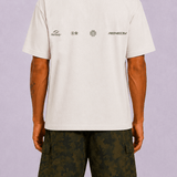 Off White Blurred RMDY. Tee