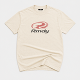 Burnout R Graphic Tee - Bone