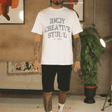 Kaki dobbelstenen RMDY T-shirt