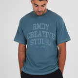 Kaki dobbelstenen RMDY T-shirt