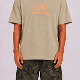 Burnout R Graphic Tee - Earth