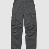 <transcy>Schwarze, taillierte V3 Cargohose</transcy>