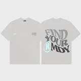 Stone Grey Find Your RMDY. Tee