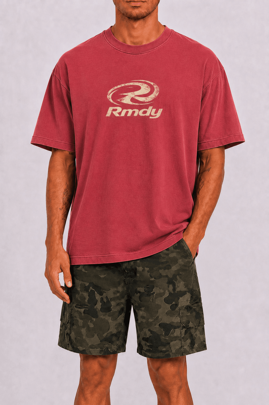 Burnout R Graphic Tee - Flame
