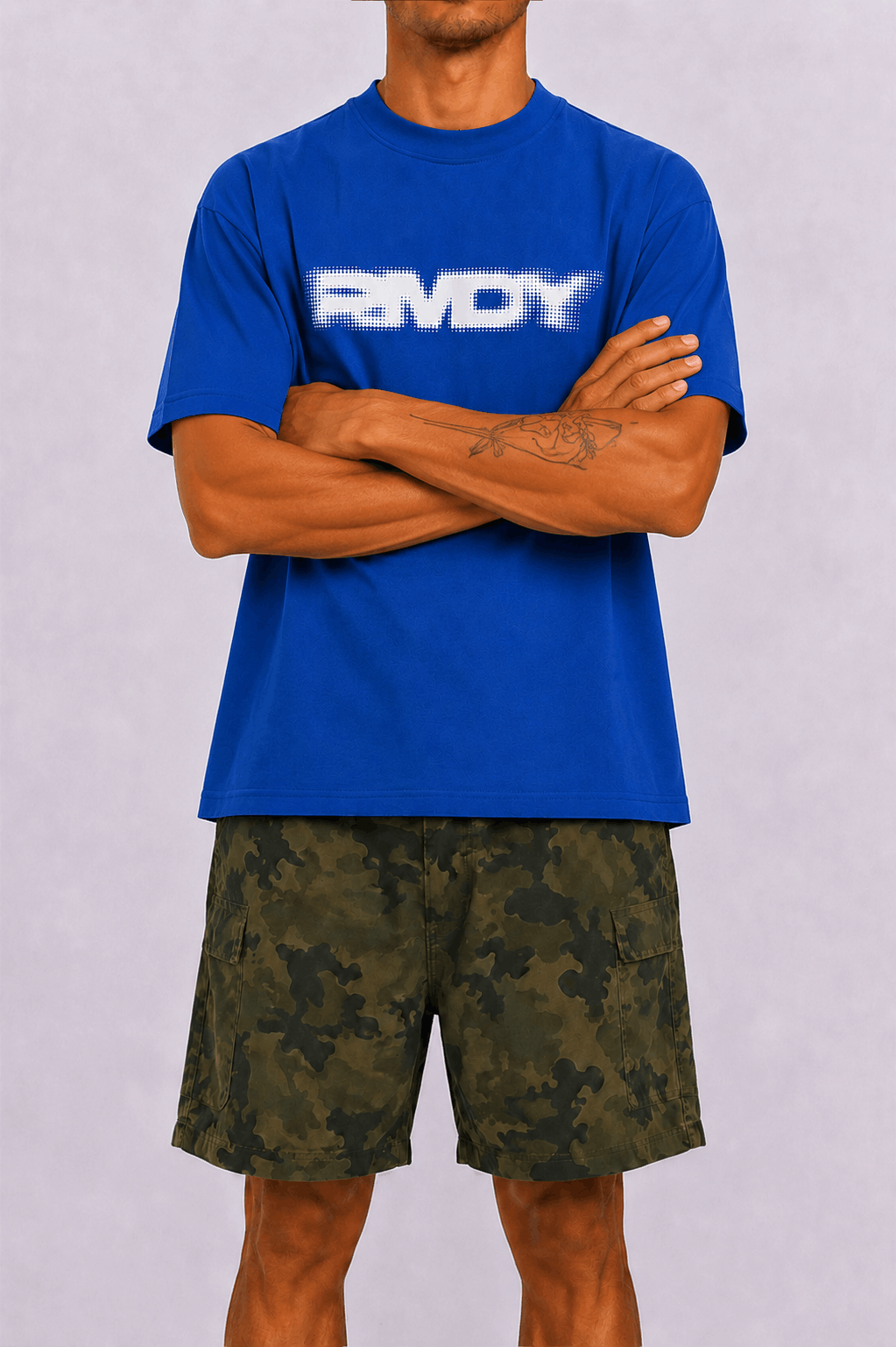 Blue Blurred RMDY. Tee
