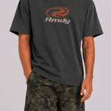 Burnout R Graphic Tee - Coal