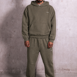 Washed Olive RMDY. Hoodie & Jogger Tracksuit Set