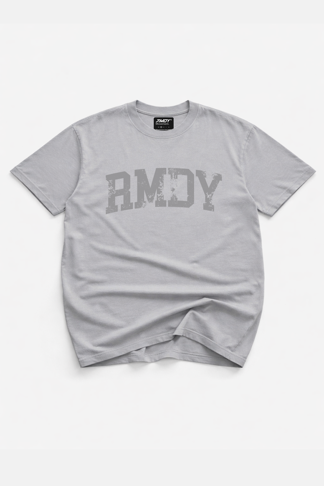 Movement Washed Relaxed College Tee - Grey