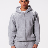Grey RMDY. Zip Hoodie