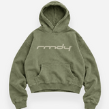 Spell Out RMDY. Washed Olive Hoodie