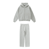 Grey Marl RMDY. Zip Hoodie & Jogger Tracksuit Set