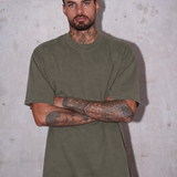Kaki dobbelstenen RMDY T-shirt
