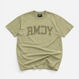 Movement Washed Relaxed College Tee - Olive