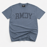 Movement Washed Relaxed College Tee - Petrol