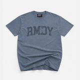 Movement Washed Relaxed College Tee - Petrol