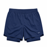 Movement Technical Stretch 2IN1 Shorts - Navy