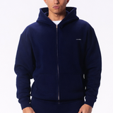 Navy RMDY. Zip Hoodie