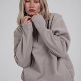 Stone 1/4 Zip Fleece Jacket