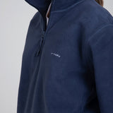 Deep Petrol 1/4 Zip Fleece Jacket