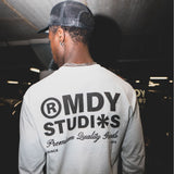 Registered RMDY. White Longsleeve Tee