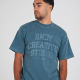 Kaki dobbelstenen RMDY T-shirt