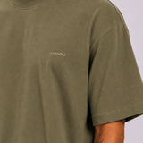 Kaki dobbelstenen RMDY T-shirt