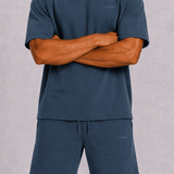 Petrol Tee & Shorts Set
