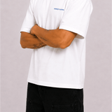 Gone Global RMDY. White/Petrol Tee