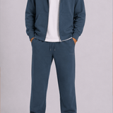 Petrol Zip Hoodie & Jogger Tracksuit Set