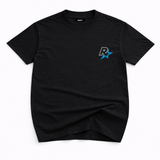 R Star Graphic Tee - Black / Blue