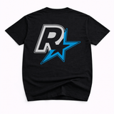 R Star Graphic Tee - Black / Blue