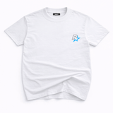 R Star Graphic Tee - White / Blue