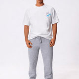 R Star Graphic Tee - White / Blue