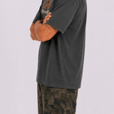 Burnout R Graphic Tee - Coal