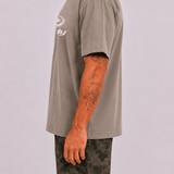 Kaki dobbelstenen RMDY T-shirt