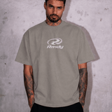 Burnout R Graphic Tee - Slate