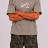 Kaki dobbelstenen RMDY T-shirt