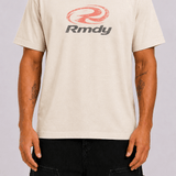 Burnout R Graphic Tee - Bone
